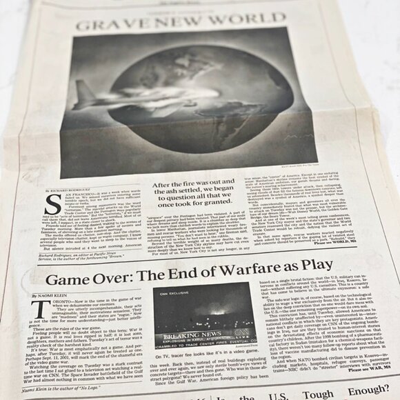 Los Angeles Times September 16, 2001 Vintage Newspaper - Picture 11 of 12